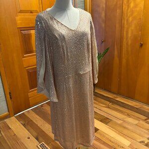 NWT Formal Sequin Dress 2X